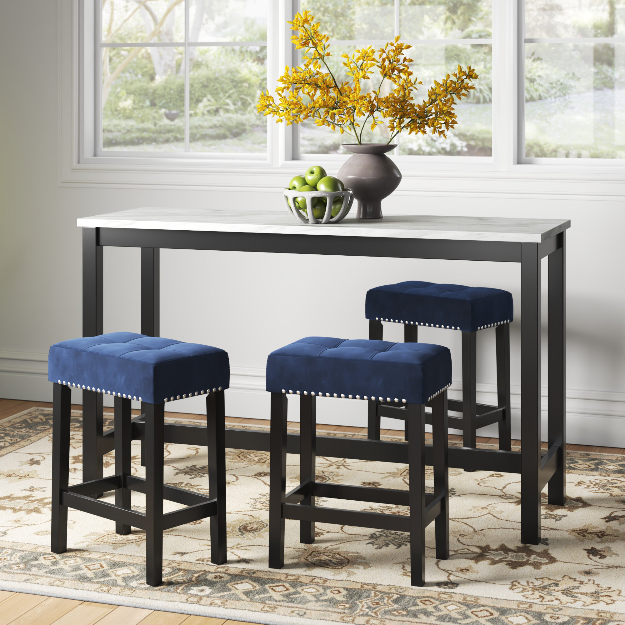 Haga 4 piece counter height dining set sale